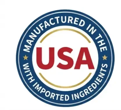 Manufactured in the USA quality badge